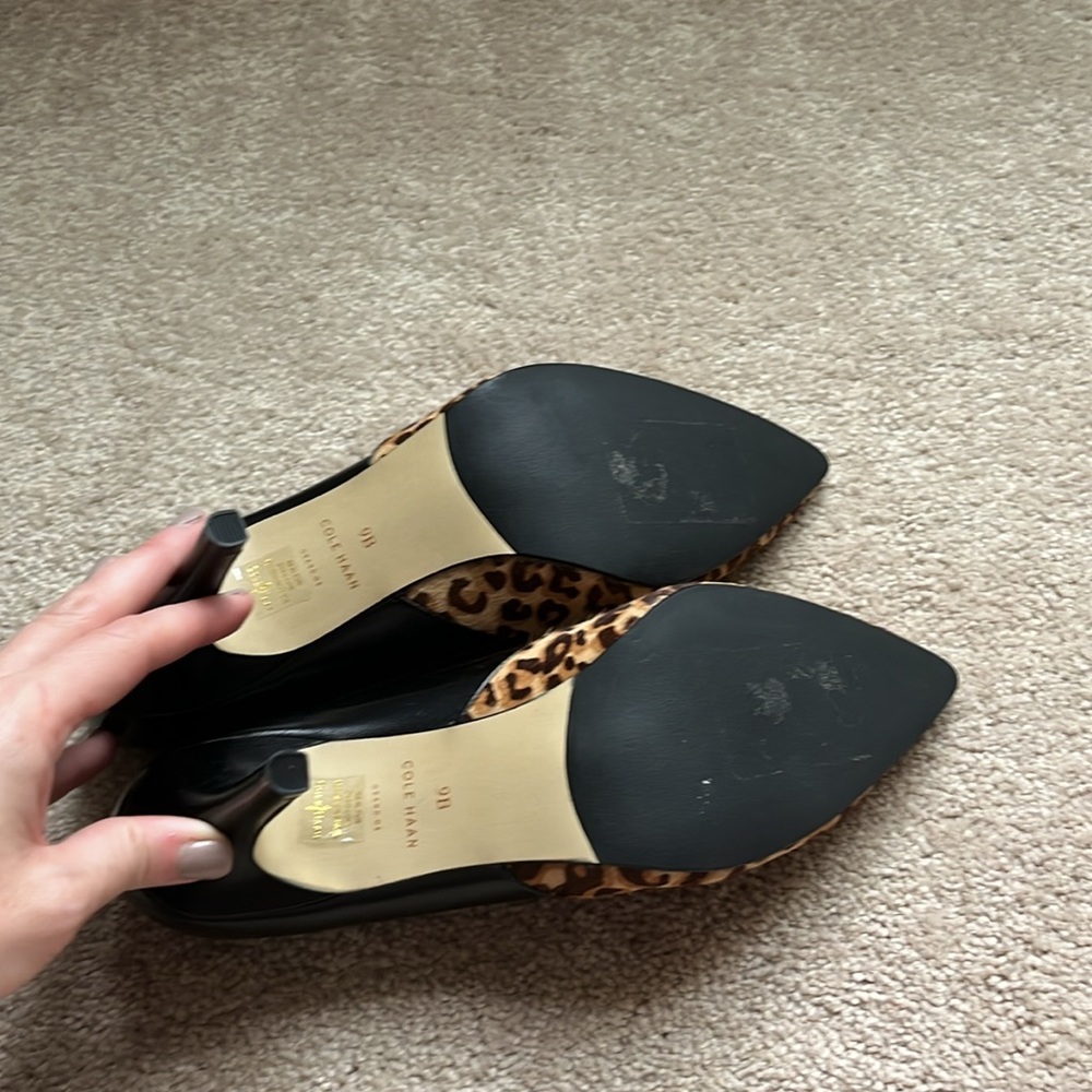 Cole Haan leopard pumps - Picture 5 of 7